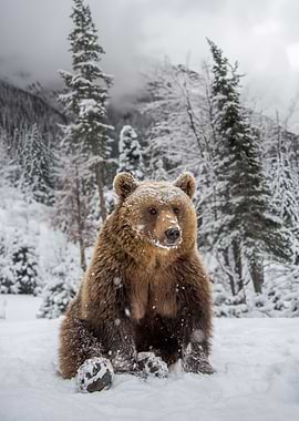 Funny bear