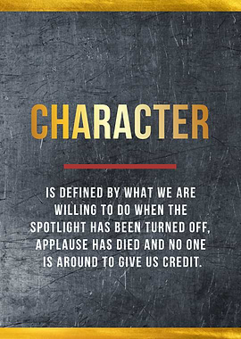 character