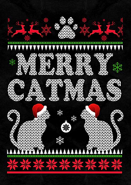 Meow Christmas Cat Catmas