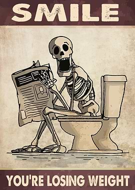Smile Skeleton Skull Funny