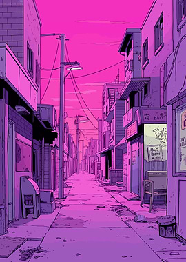 Lofi Pink Retro