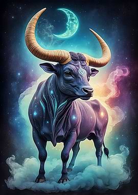 Whimsical Astral Card