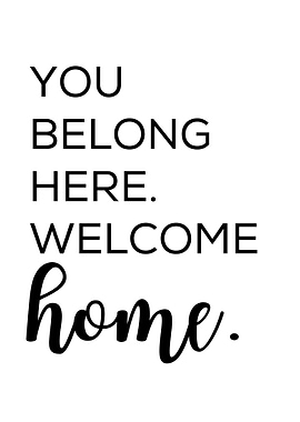 welcome to my home