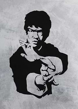 wing chun stencil art