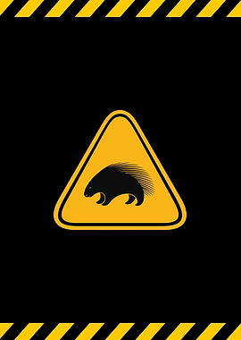 Porcupine sign