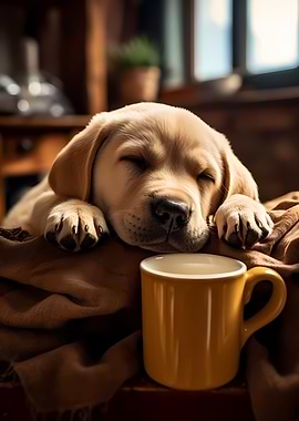 Labrador Retriever Dog Pup