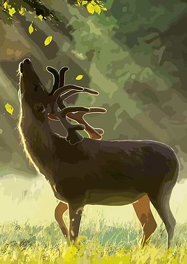 reindeer artwork