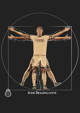 Jude Bellingham Vitruvian