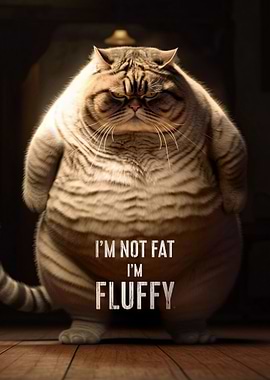 Fluffy cat