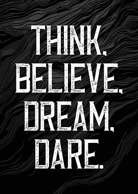 Dream dare mindset