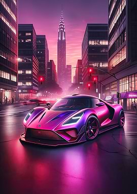 Super sport car aesthetic