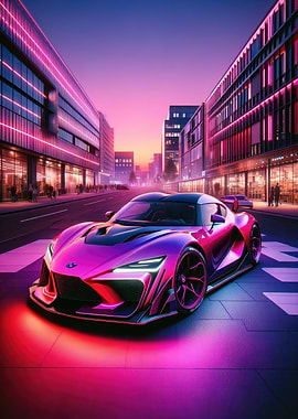 Super sport car aesthetic