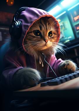 Gamer Cat