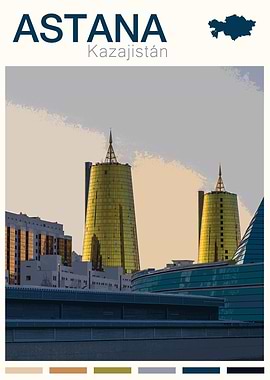 ASTANA TRAVEL POSTERS