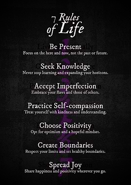 7 rules of life