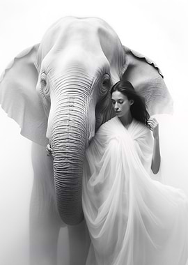 Ethereal elephant