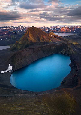 Blue Highland Lagoon