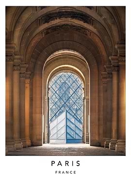 The Louvre Pyramid Paris