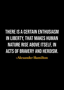 Alexander Hamilton Quotes
