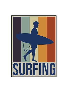 Surfing Sea Surfboard