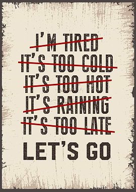 lets go motivational quote