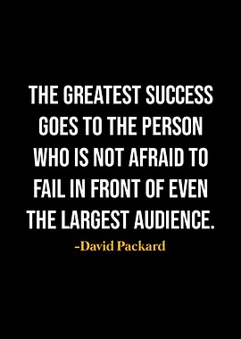 David Packard Quotes