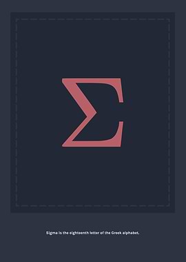 Sigma Alphabet