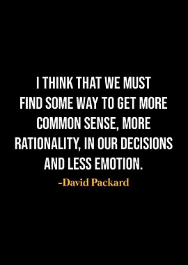 David Packard Quotes