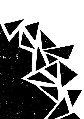 black white art
