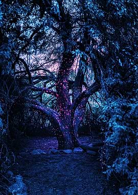 Tree Light Cyberpunk