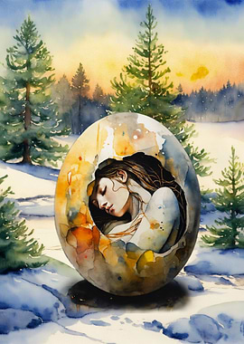 Mystery Winter landscape