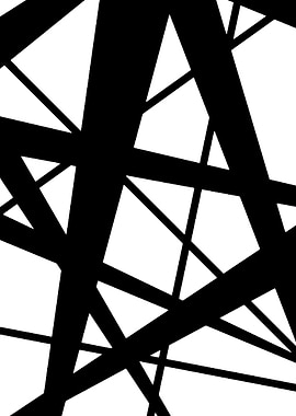 black white art