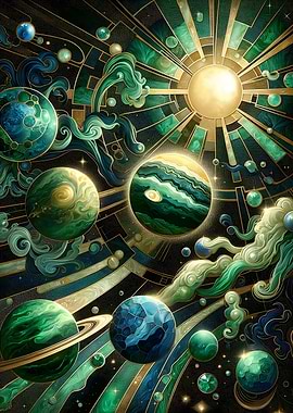 Abstract Space Kintsugi