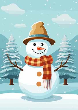 Snowman Winter