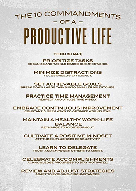 Productive Life