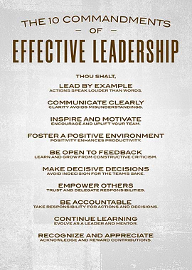 Effective Leadership