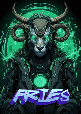 Cyberpunk Aries Zodiac