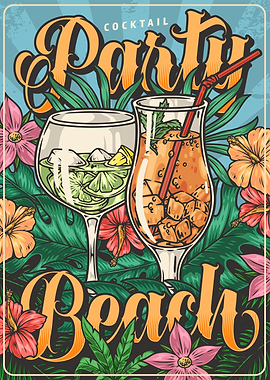 Cocktail Party Alcohol Bar