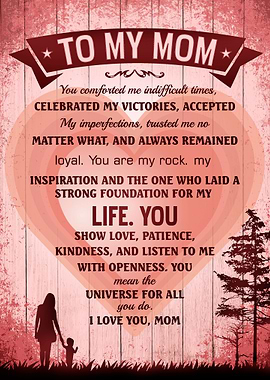 To My Mom
