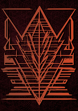 Abstract Strange Leaves