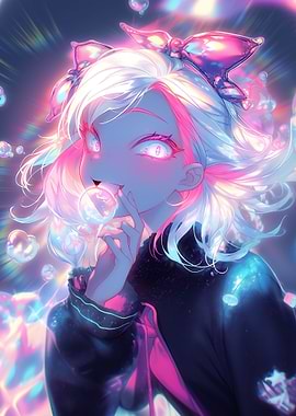 Transparent Anime Girl