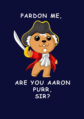 pardon me are you aaron