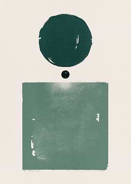 Minimalist Emerald Girl