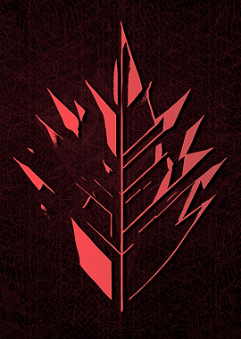 Abstract Strange Leaves