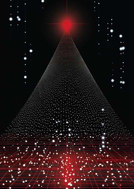 Abstract Christmas Tree