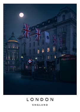 Full Moon in London