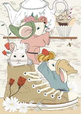 Mice flowers