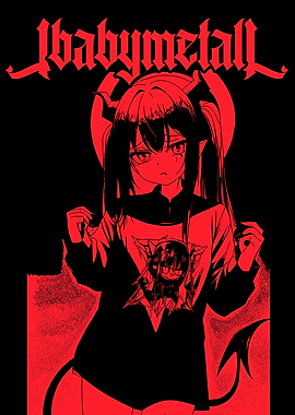 babymetal red colored