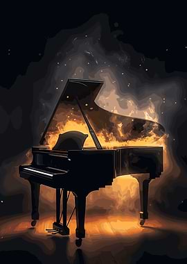 Piano Colorful