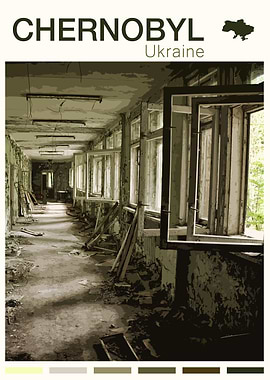 CHERNOBYL TRAVEL POSTER